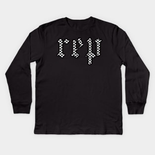 Taylor Swift Reputation Rep Kids Long Sleeve T-Shirt